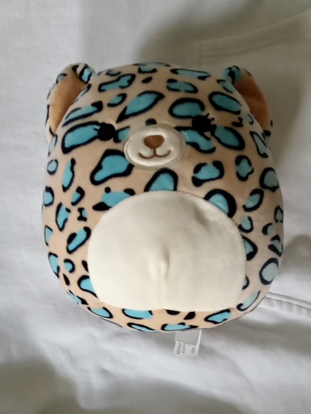 Squishmallows Leopard Print Plush with Blue Spots
